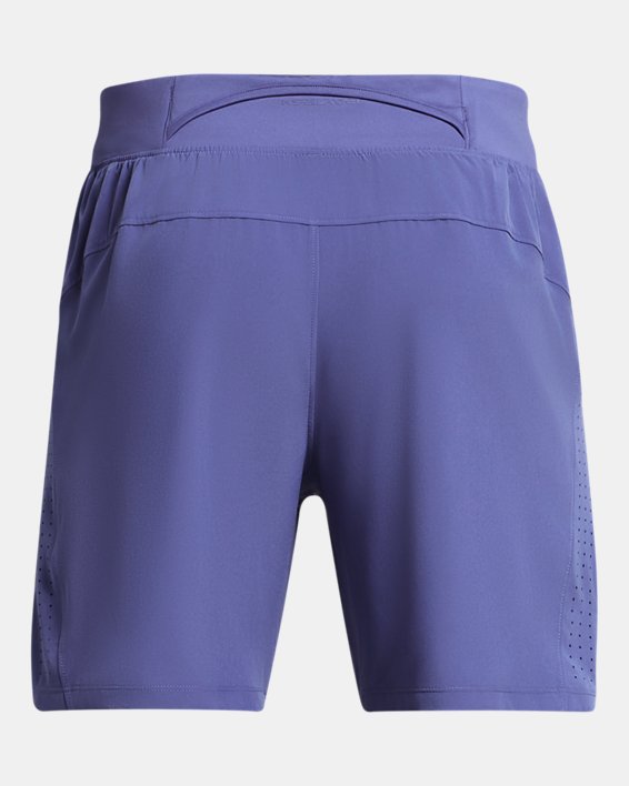 Men's UA Launch Elite 7'' Shorts in Purple image number 7